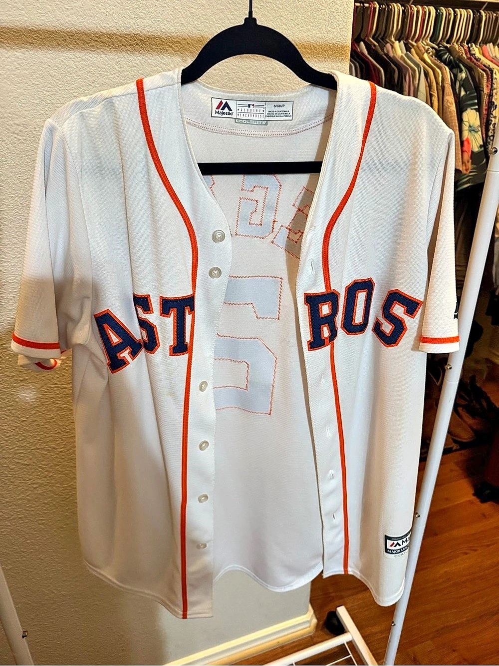 MLB Houston Astros Bregman #2 jersey Men's Small Like New